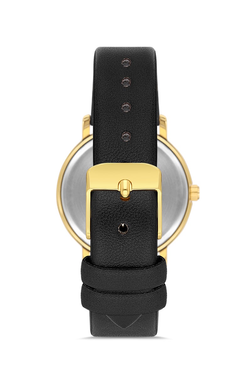 OMAX Women’s Wrist-Watch | Analog | Leather Strap | Elegant Design - Image 3
