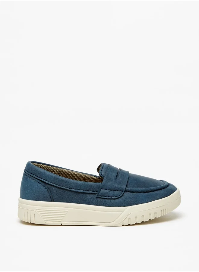 LBL by Shoexpress Boy's Solid Slip-On Loafers Ramadan Collection