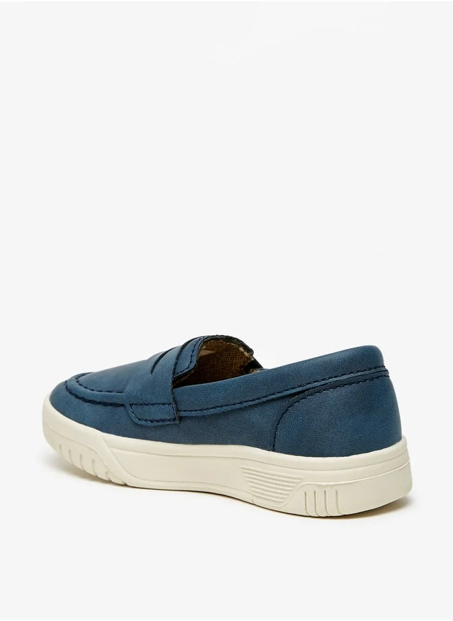 LBL by Shoexpress Boy's Solid Slip-On Loafers Ramadan Collection