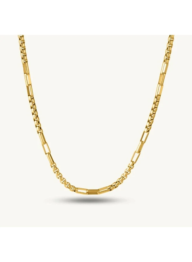 Bold Fusion Link Necklace For Women - Waterproof & Anti-Tarnish
