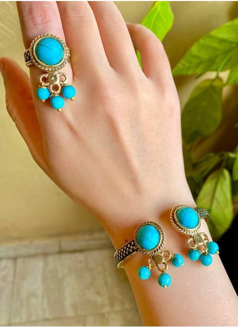 Set Women Bracelet And Ring