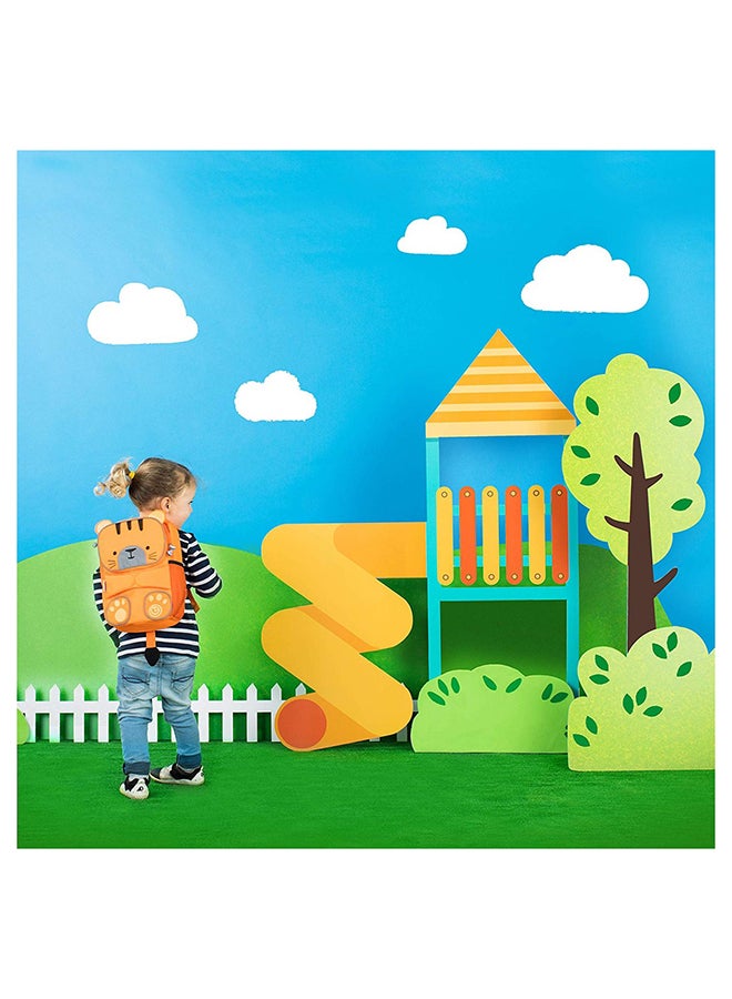 Trunki ToddlePak Tipu Tiger Orange Preschool Backpack, High Visibility Children's Rucksack with Adjustable Straps, 5L Capacity and Storage - Image 5