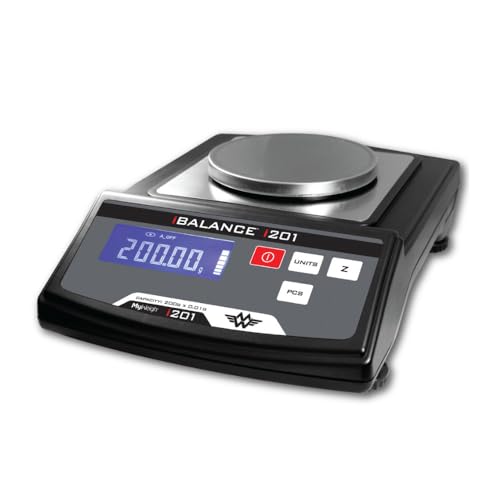 My Weigh SCM201 Ibalance 201 Table Top Precision Scale, Black - Image 1