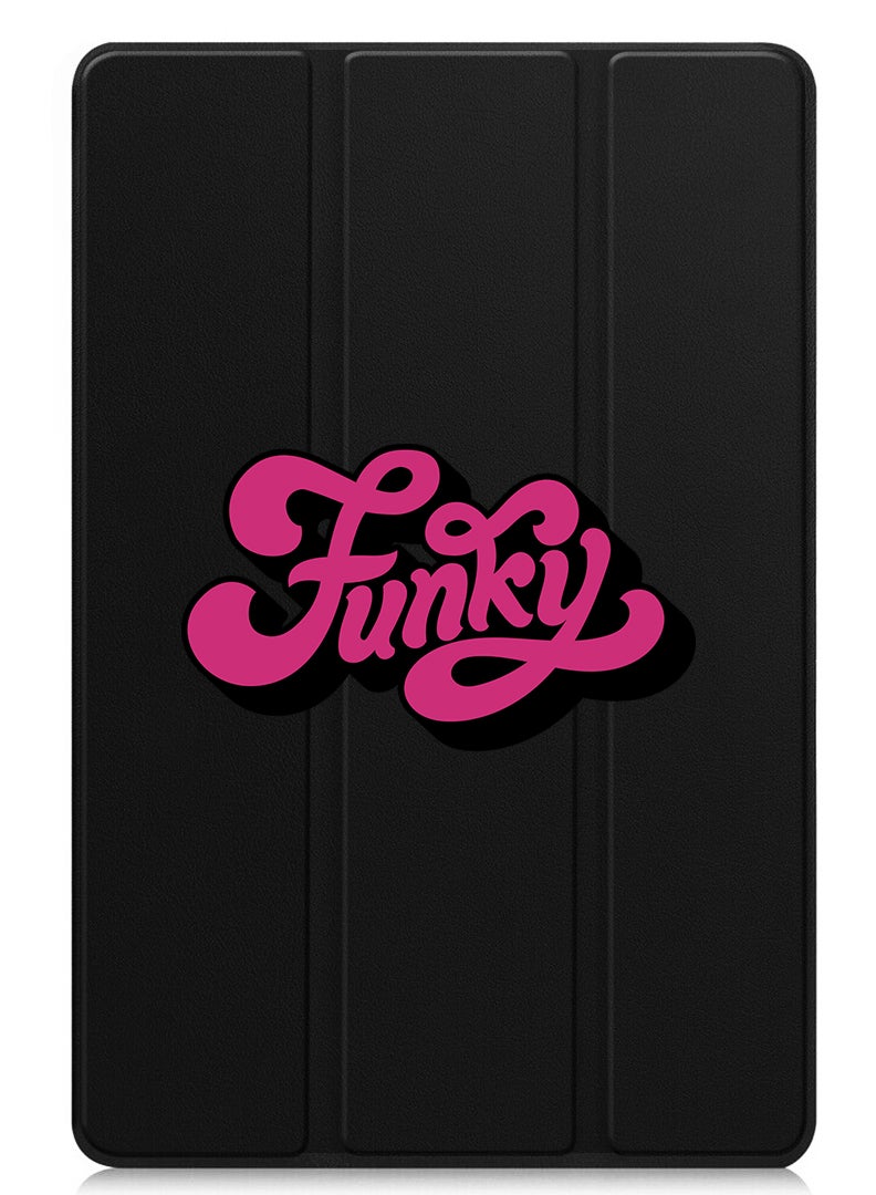 Theodor Protective Flip Case For Apple iPad Air 11 (2024) With Trifold Stand Auto Wake Sleep Shockproof Cover Funky-01 - Image 1