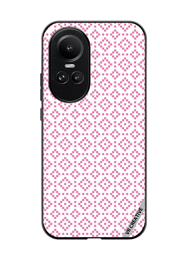 VR CREATIVE Protective Case Cover For Oppo Reno 10 Strips Design Multicolour - Image 1