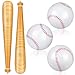 Fovths Inflatable Baseball Bat and Ball Set for Kids 2 PCS 295 Baseball Bats 3 PCS 55 Beach Balls Sports Party Favors for Summer Pool Beach Birthday Party Supplies Decorations - Image 2