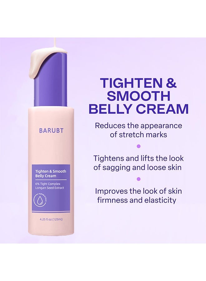 BARUBT Tighten & Smooth Belly Cream,Body Firming Moisturizer for Visible Cellulite & Stretch Mark Reduction - Image 2