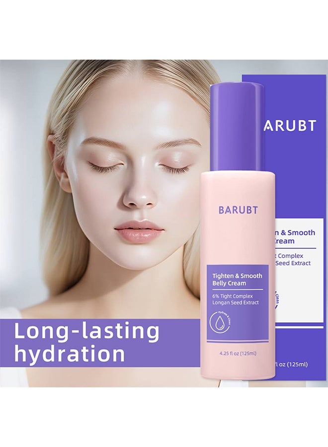 BARUBT Tighten & Smooth Belly Cream,Body Firming Moisturizer for Visible Cellulite & Stretch Mark Reduction - Image 4