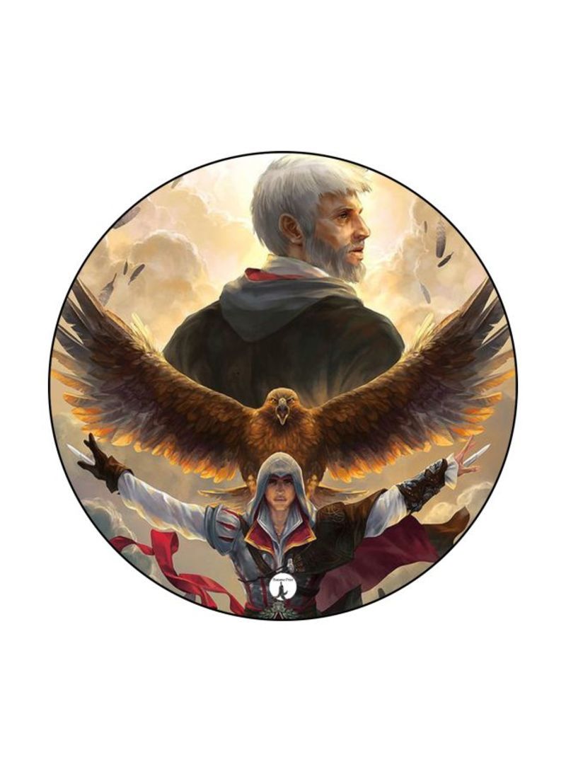 RKN Video Game Assassin's Creed Printed Mouse Pad Multicolour