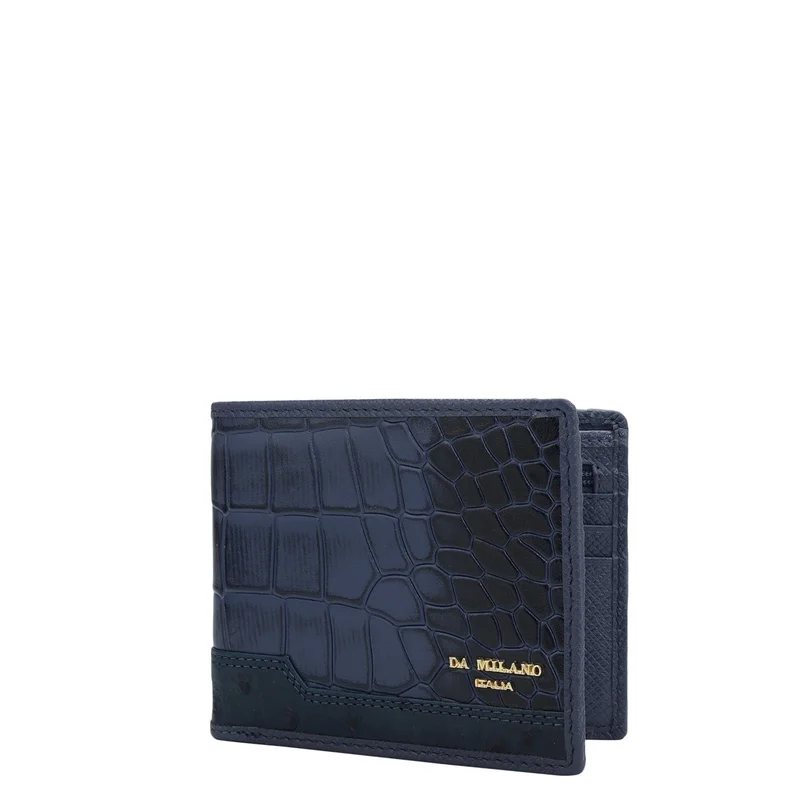 Da Milano Stardust Stardust Bifold Leather Mens Wallet for Men | Best Price UAE