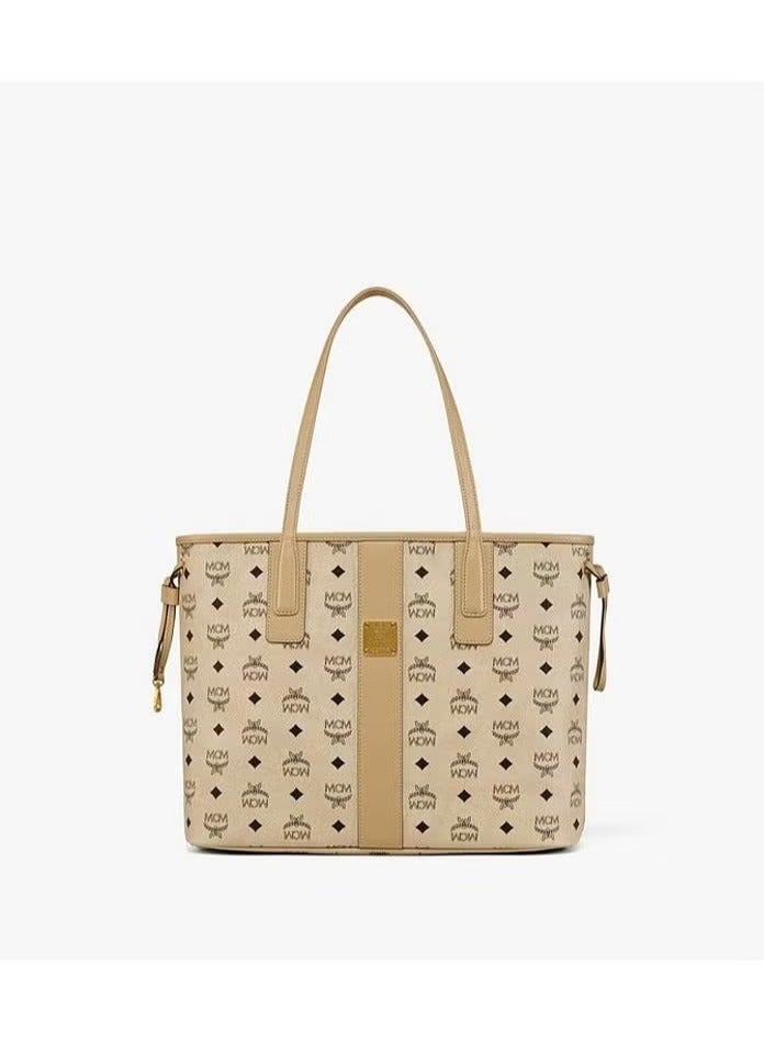 MCM TONI Medium handbag Diagonal tote bag（OFF-White） - Image 1