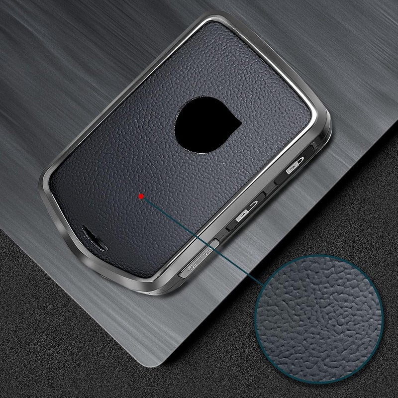 SK CUSTOM Leather and Aluminum Smart Key Case for Volvo - Image 5