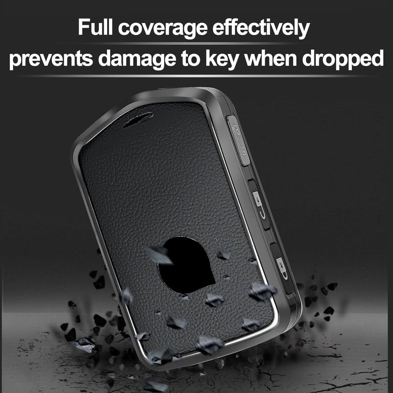 SK CUSTOM Leather and Aluminum Smart Key Case for Volvo - Image 3
