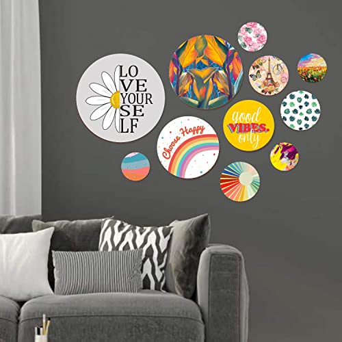 Paper Plane Design Wall Art Vintage Wooden Wall Hanging Home Decor Items. (Love) - Image 4