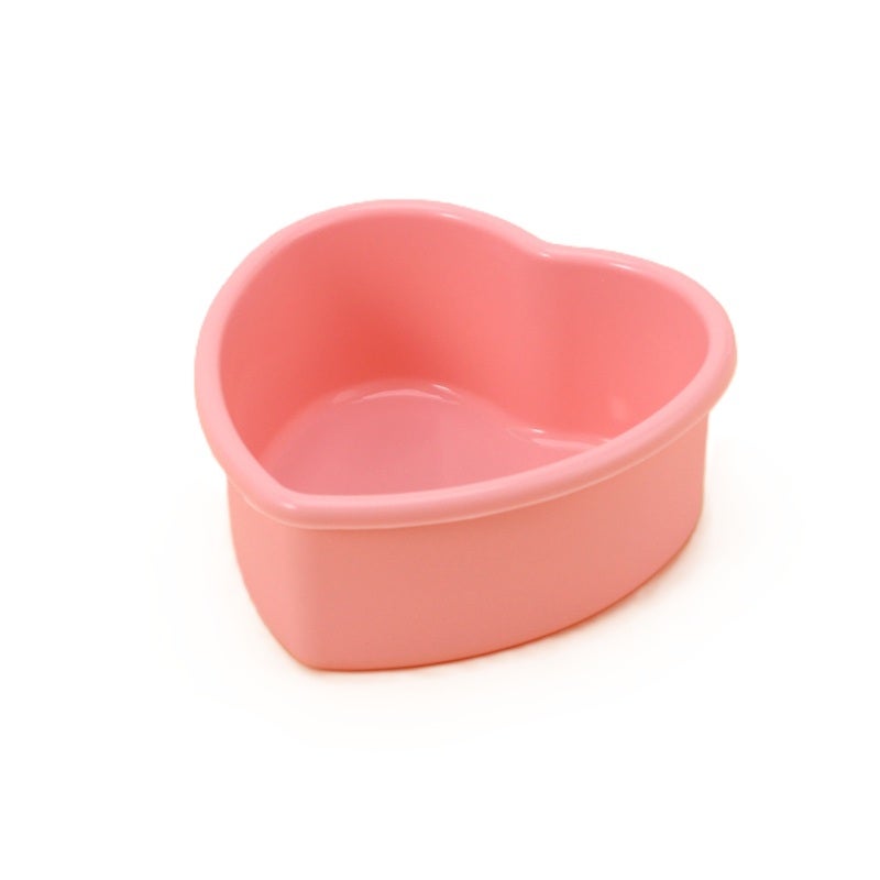 Heart-Shaped Silicone Mold: 4.56 In Pink 100% Food-Grade Silicone - Non-Stick Perfect Release Silicone Cake Pan for Valentine's Day Baking, Home Bakers & Love-Filled Occasions - Image 1