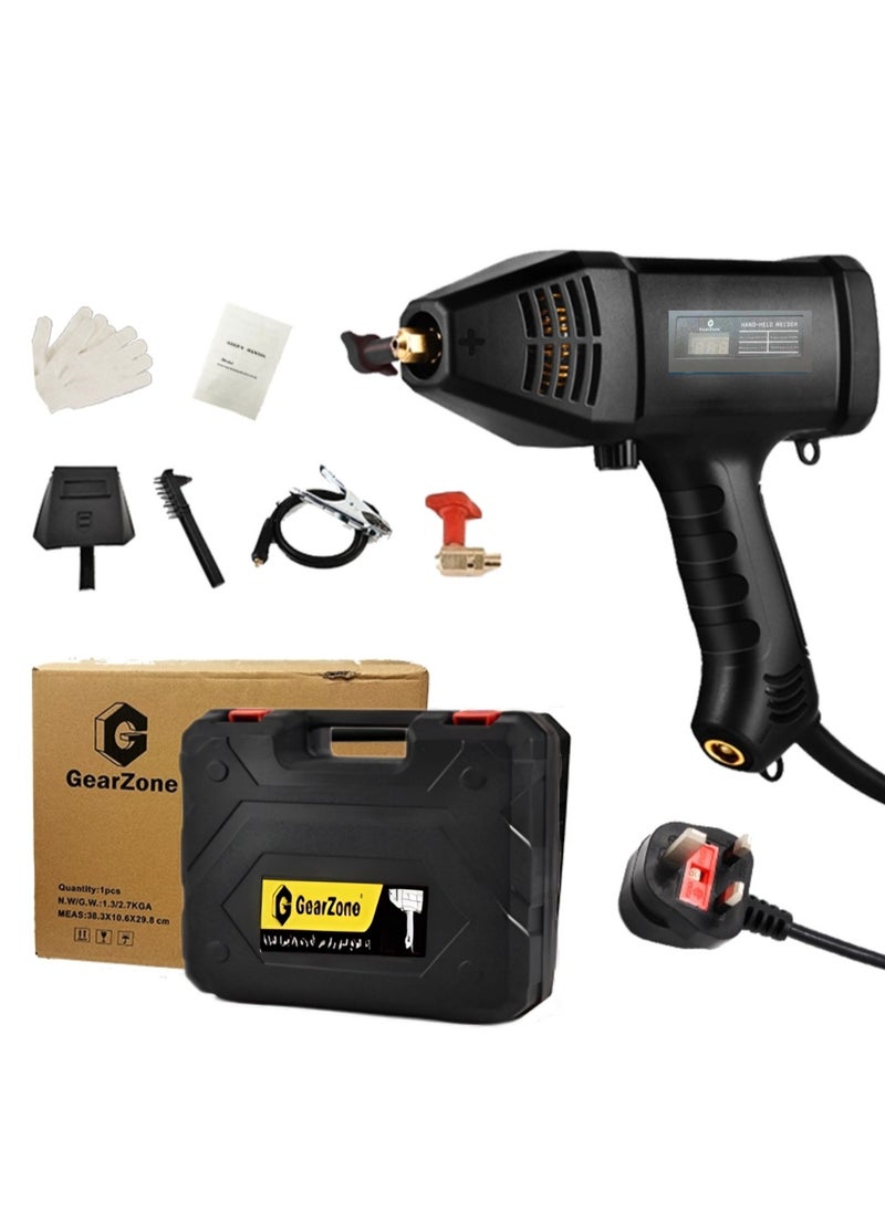 GearZone GearZone 220V-60Hz-3000W Handheld Portable Electric Welding Machine, Automatic Digital Smart Welding Machine With Current Adjustment Handle  - Image 1