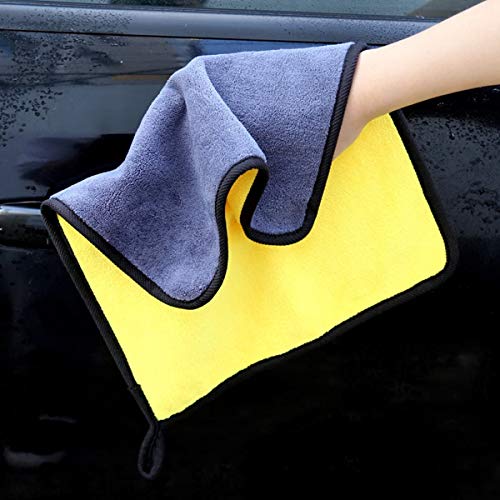 OAN Microfiber Car Cleaning Cloth for Detailing & Polishing 800 GSM, 40x30 CM Pack of 3 - Image 3