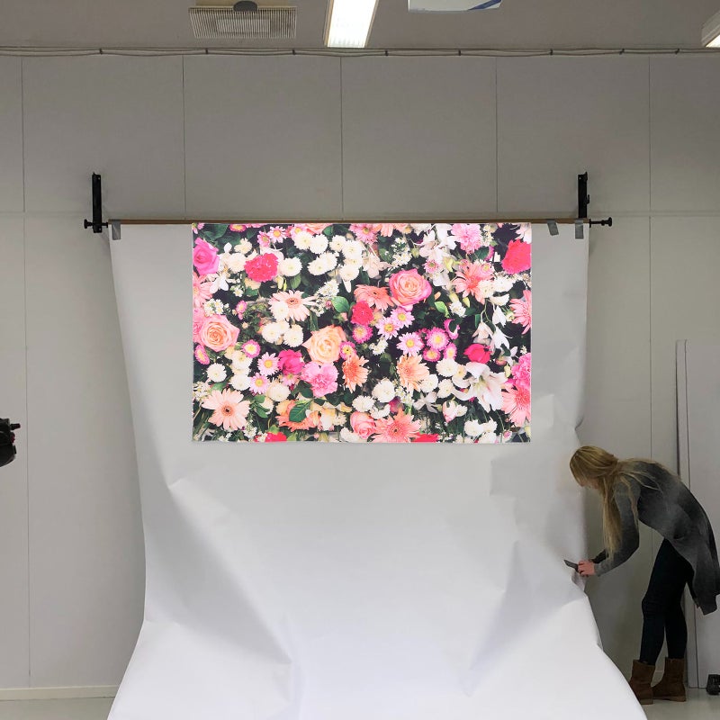 Household Hanging Cloth Flower Tapestry Wall Background Cloth Home Decoration - Image 3