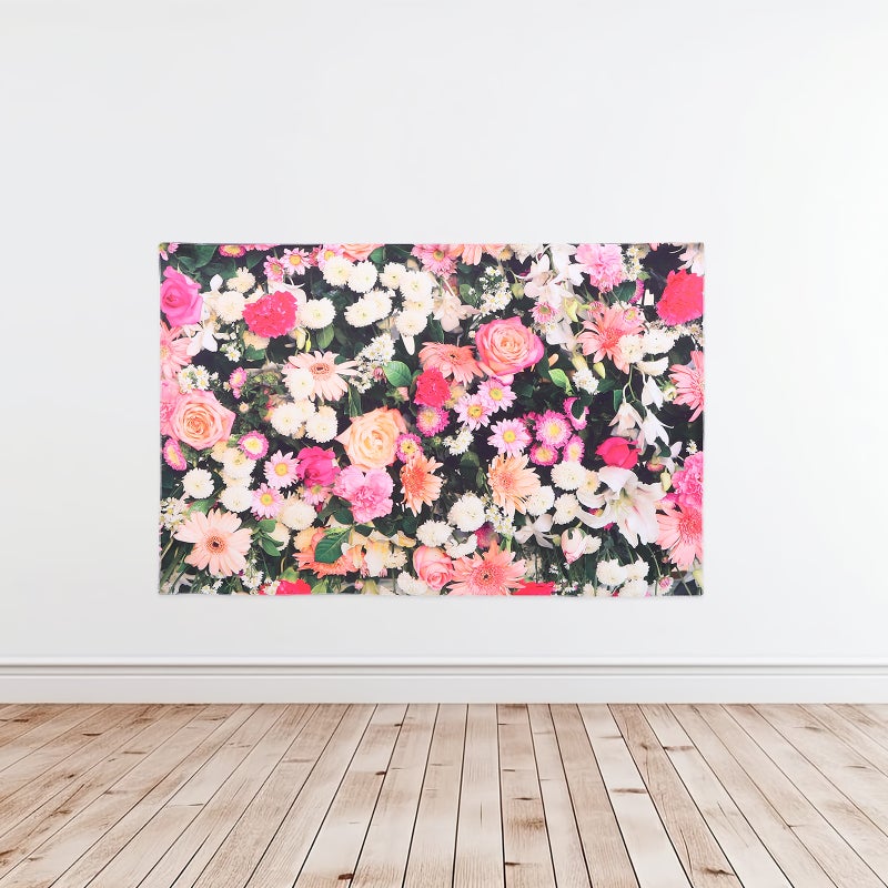Household Hanging Cloth Flower Tapestry Wall Background Cloth Home Decoration - Image 4