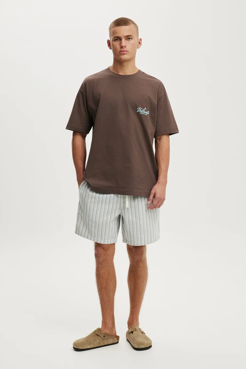 كوتون اون BOX FIT TEXT T-SHIRT