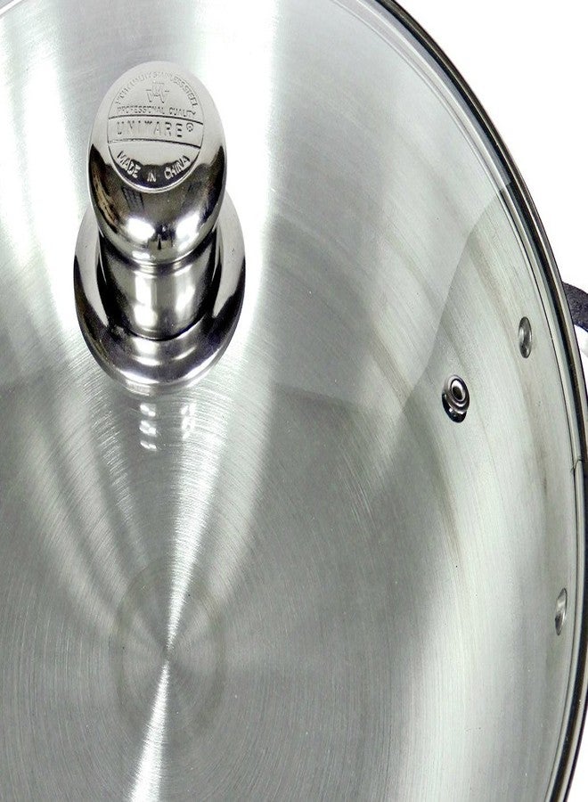 Uniware Aluminum Heavy Gauge Caldero With Glass Lid,Silver (4 QT) - Image 3