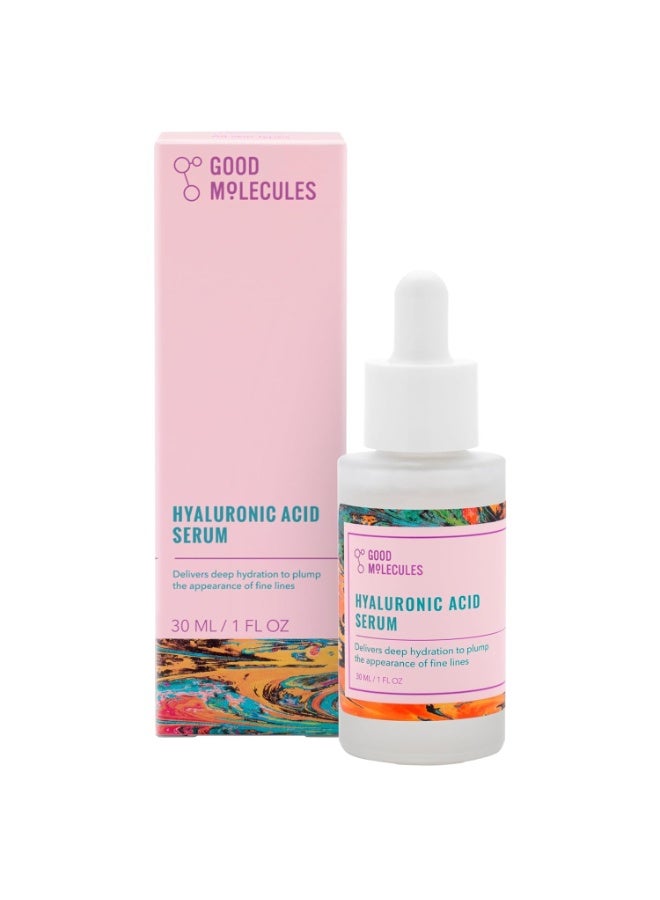 Good Molecules Hyaluronic Acid Serum 1 Oz! Formulated With Hyaluronic Acid! Water Light Face Serum Draws Moisture To The Skin For Long-Lasting Hydration! Vegan, Fragrance-free And Cruelty Free!