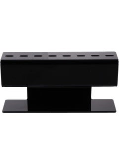 Beaupretty Eyelash Extension Tweezers Stand Holder 8 Holes Acrylic Tweezers Display Storage Tweezers Shelf Holder for Eyelash Extensions Supplies Accessories Tools Black