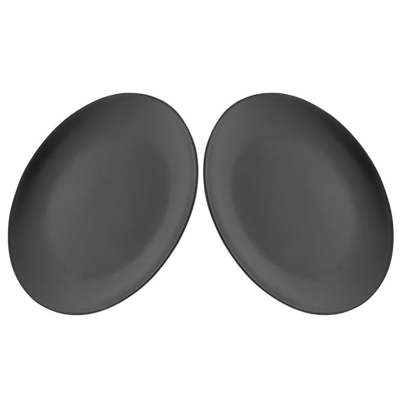 2PCS Dinnerware Plates Round Serving Platter for Pizza BBQ and Salads Dessert Plates Home Parties and Outdoor Events - Image 4