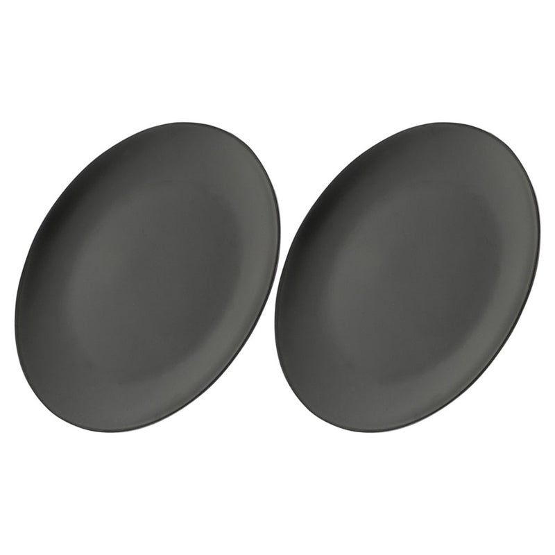 2PCS Dinnerware Plates Round Serving Platter for Pizza BBQ and Salads Dessert Plates Home Parties and Outdoor Events - Image 1