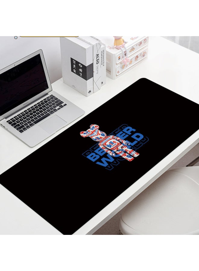 Special For Violent Bear Mouse Pad Oversized Game E-sports Keyboard Pad Cartoon Computer Book Table Pad Customization-Color:400*900*2mm-Pattern:G-2575  - Image 1