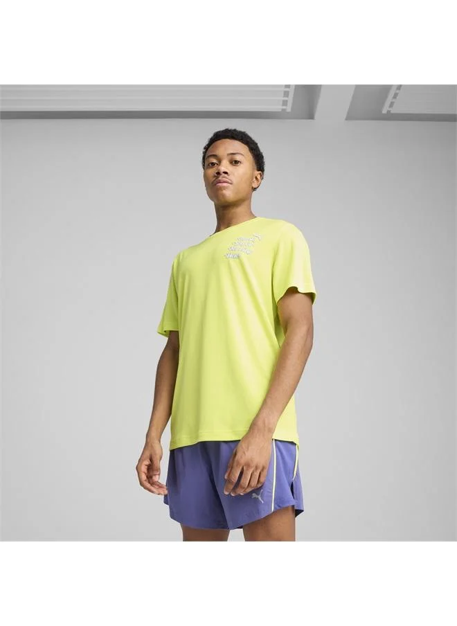 GRAPHICS Slogan Running Tee Men