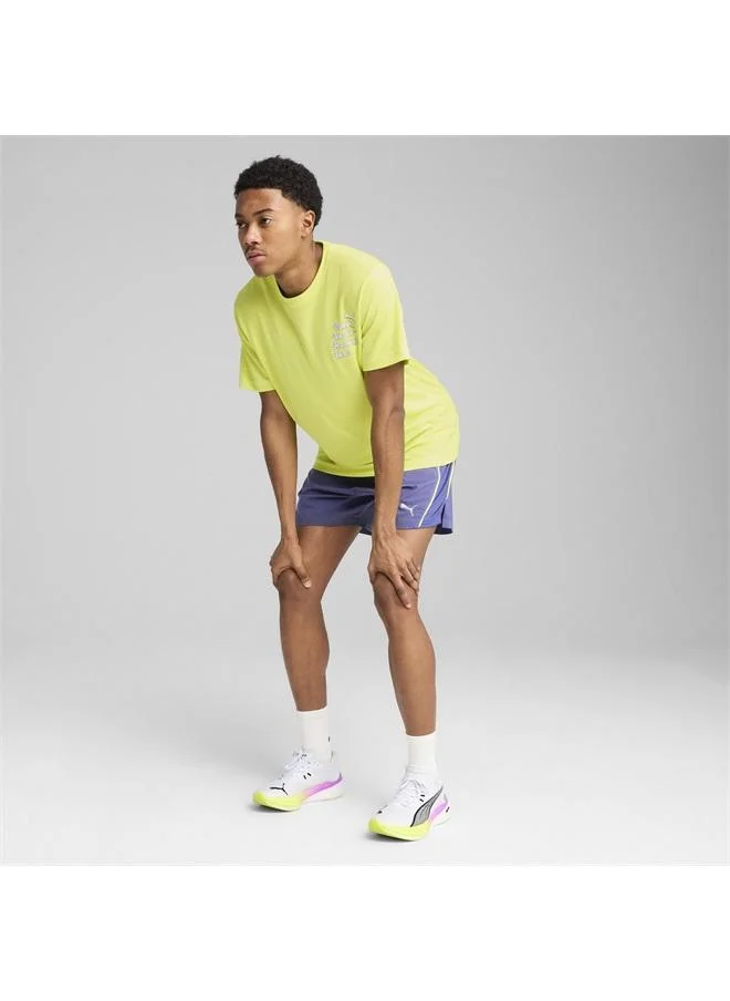 Puma Lemon Sherbert GRAPHICS Slogan Running Tee Men for Men | Best Price UAE
