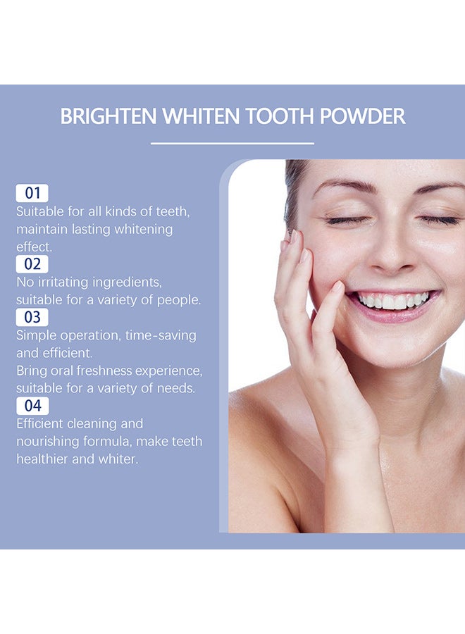 أورالحوي مسحوق أسنان Oralhoe بالنعناع، ​​مكونات لطيفة، أسنان منعشة ونظيفة، تنظيف البقع، العناية بالأسنان، مسحوق أسنان - Image 4