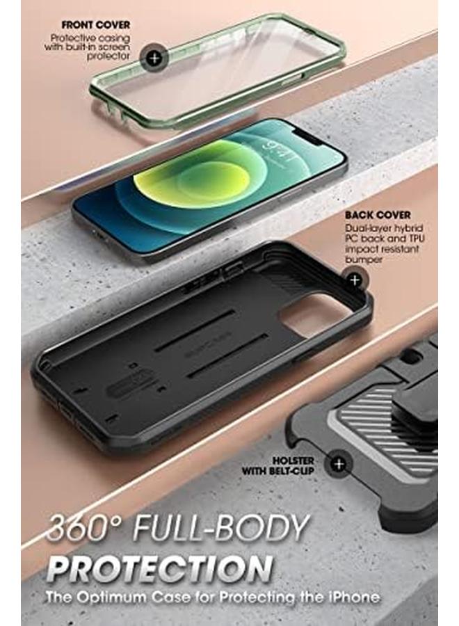 SupCase Unicorn Beetle Pro Series Case For Iphone 13 Pro Max 2021 Release 6.7 Inch Built In Screen Protector Full Body Rugged Holster Case Guldan - Image 4