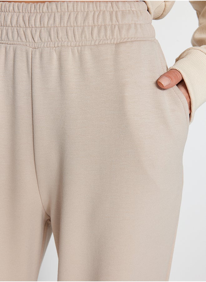 trendyol Stone Premium Soft Fabric Pocket Wideleg/Comfortable Fit Knitted Sweatpants TWOAW24EA00012.  - Image 4