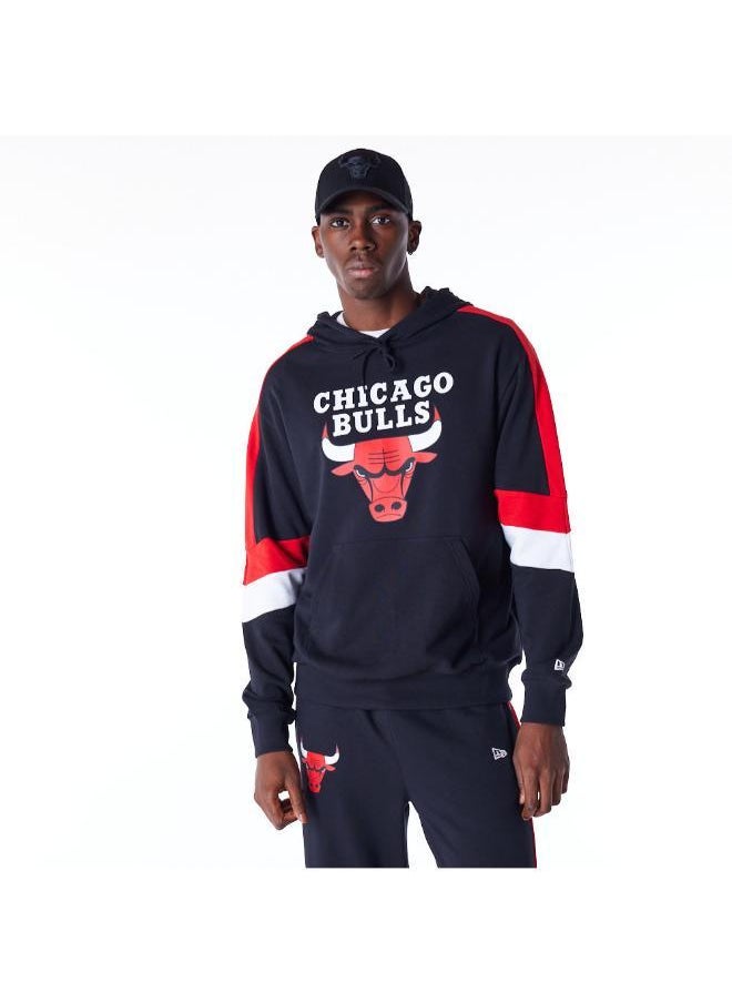 NEW ERA - Chicago Bulls Colour Block Oversized Hoodie - Image 1