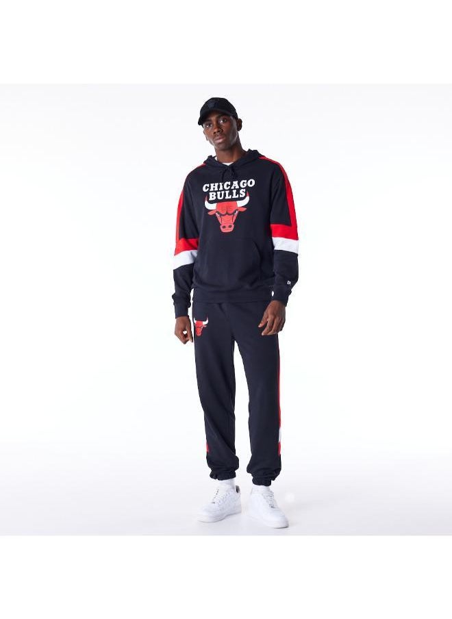NEW ERA - Chicago Bulls Colour Block Oversized Hoodie - Image 1