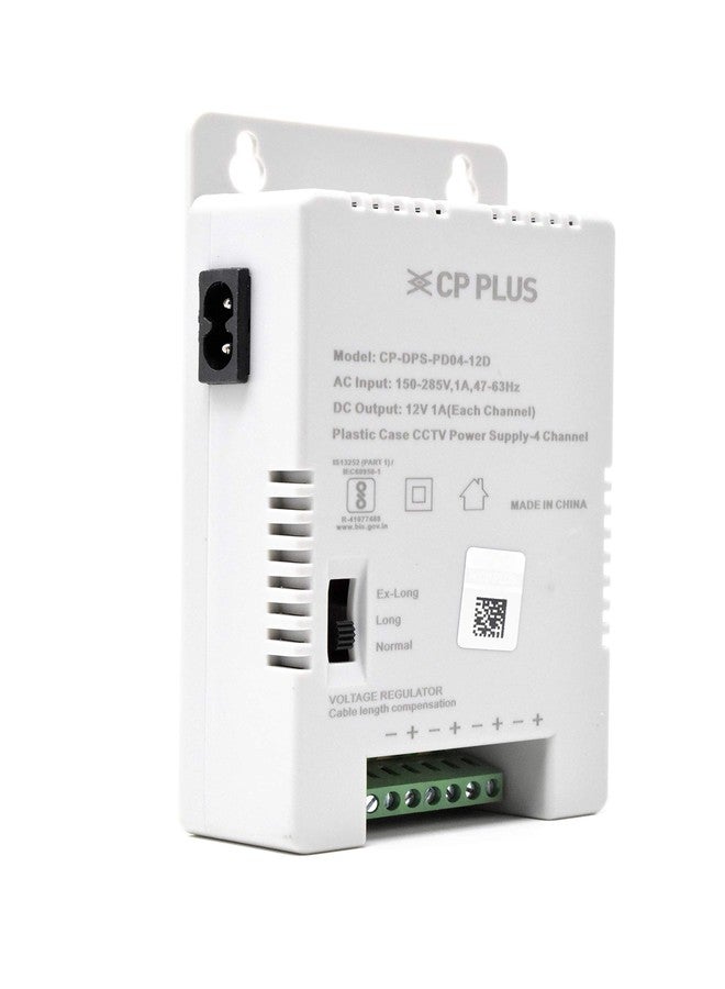 CP Plus CP-DPS-PD04-12D 12V 5Amp 4 Channel Fiber SMPS (Switched-Mode Power Supply) for CCTV Security Surveillance Camera Power Supply - Image 3