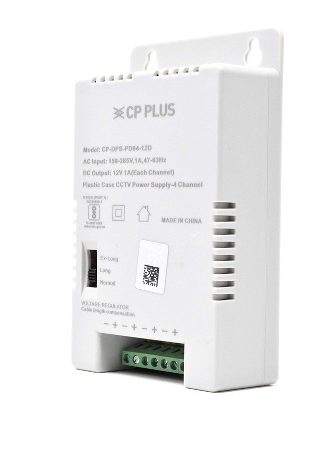 CP Plus CP-DPS-PD04-12D 12V 5Amp 4 Channel Fiber SMPS (Switched-Mode Power Supply) for CCTV Security Surveillance Camera Power Supply - Image 2