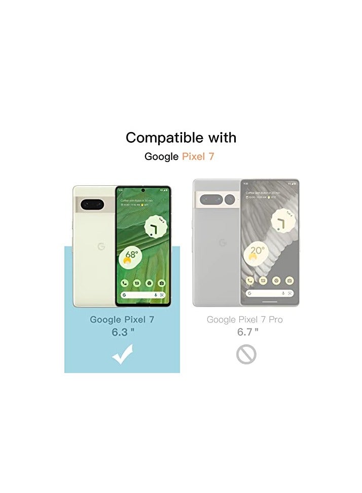 جي تيك واقي شاشة JETech لهاتف Google Pixel 7 مع واقي عدسة الكاميرا، أداة سهلة التركيب، طبقة من الزجاج المقسى، متوافق مع معرف بصمة الإصبع، شفاف عالي الدقة، عبوتان لكل منهما - Image 4