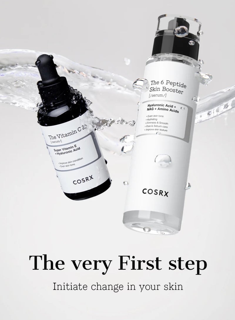 COSRX Synergy Duo Blemish & Brightening Booster & Face Massager - The 6 Peptide Skin Booster Serum - Vitamin C 23 Serum -  Certified Original Anti-Aging Solutions for Skin Rejuvenation 170ml - Image 2