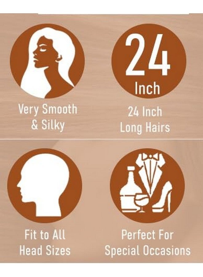 MoonEyes Silky Soft Hair Extensions And Wigs Women Curly/Wavy Hair Extension For Girls To Increase Hair Volume 5 Clips In Black Color - Image 4