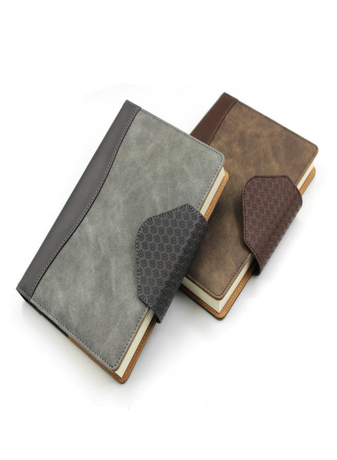 Viva SONATA Hard Bound Multidated Diary | A5 | 70 Gsm |400 Ruled Pages | (5.9X8.26 Inches), Journal For office and home (BROWN) - Image 4