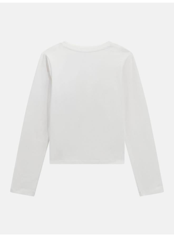 GUESS Kids Printed Crew neck T-Shirt - Image 2