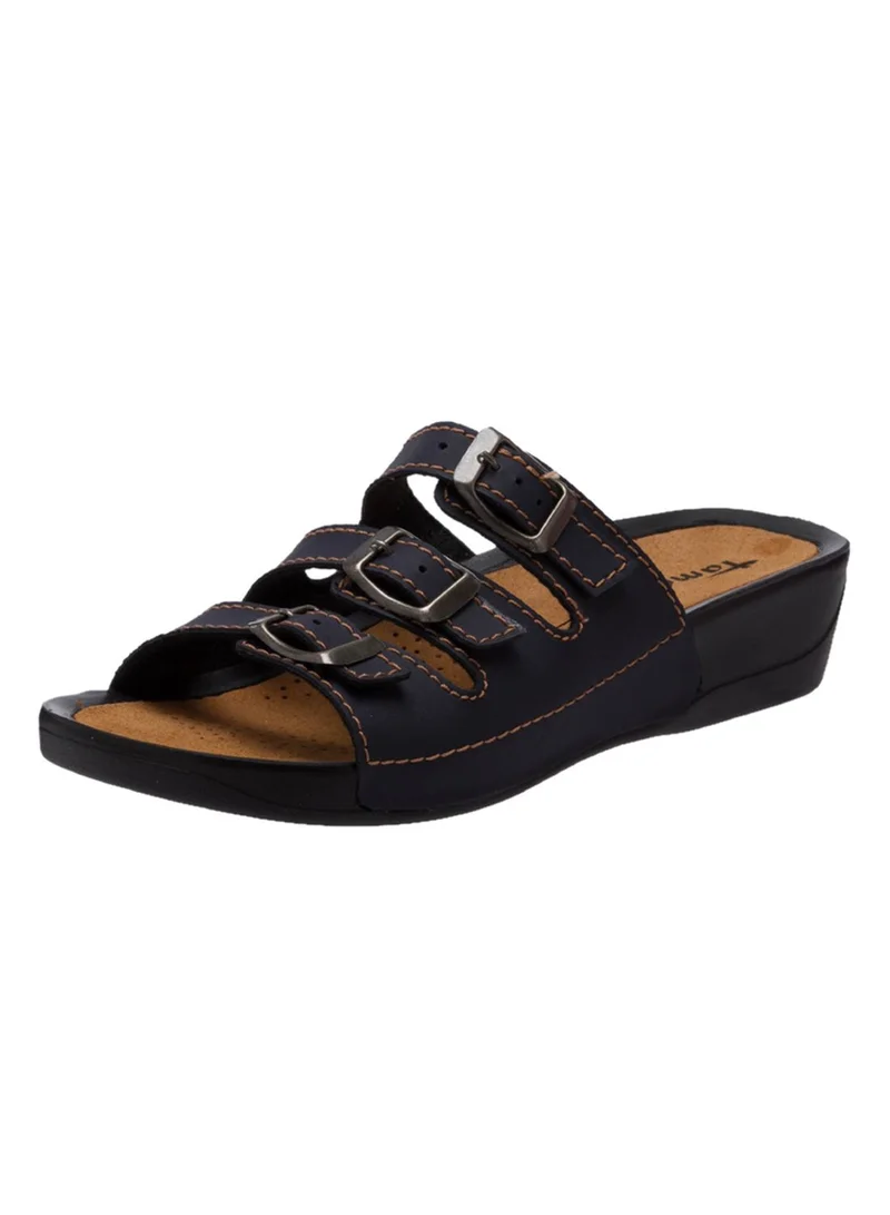 Tamaris Leather Flat Sandals