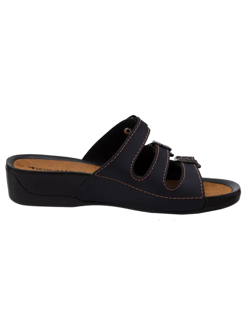 Tamaris Leather Flat Sandals