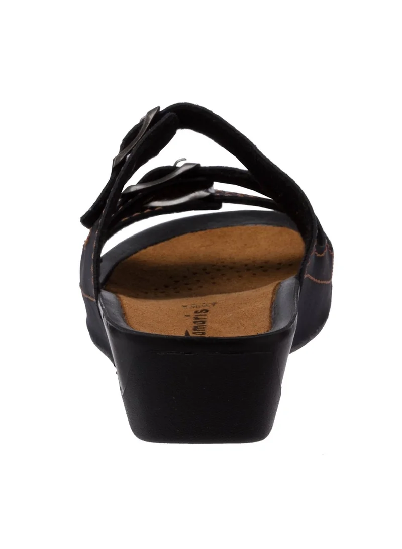 Tamaris Leather Flat Sandals