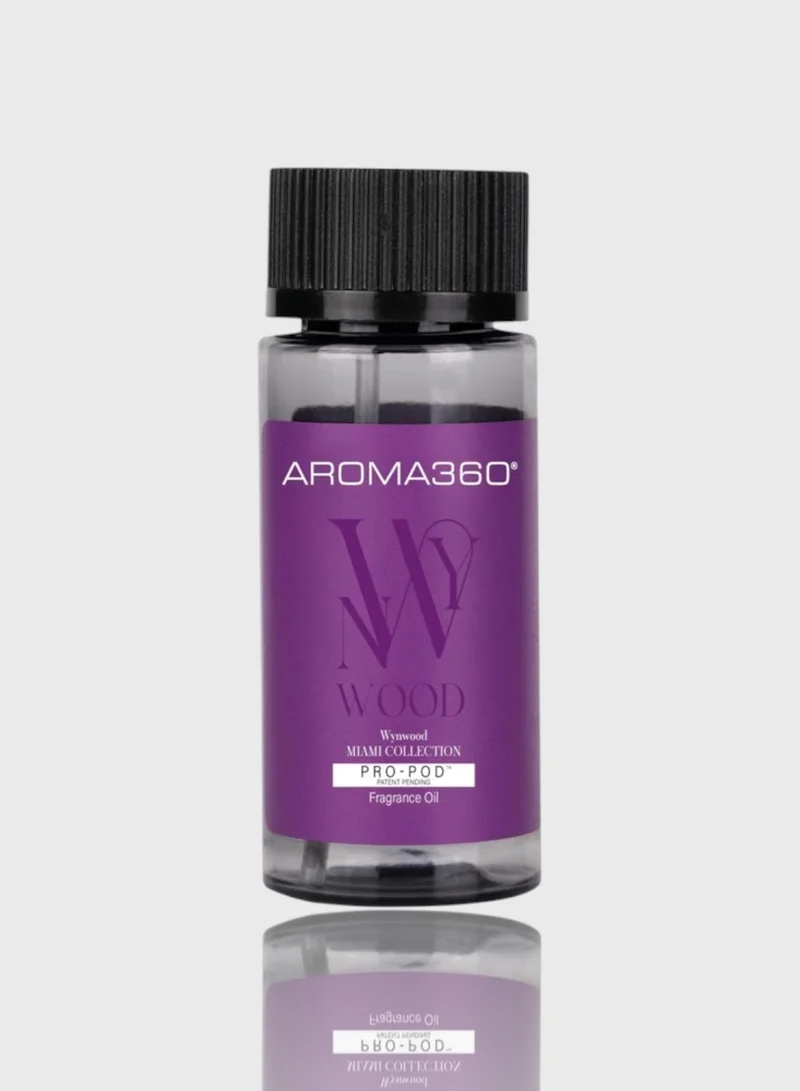 AROMA360 Wynwood Pro-Pod Oil Blend - Hotel Inspired for Luxury Essential Oil Diffusers - Aromatherapy Scent Diffuser Oil - Pink Grapefruit, Armoise, and White Patchouli - 500 mL, 16.9 fl oz