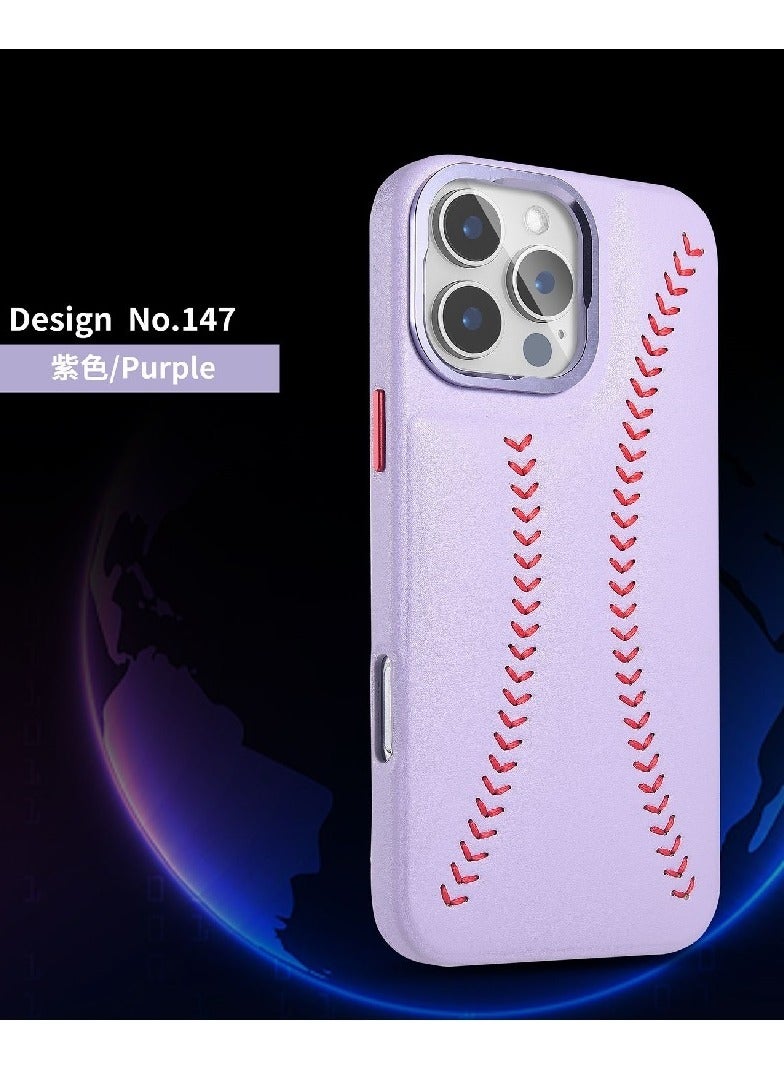IP15 PRO MAX JSJM BACK CASE FOR APPLE IPHONE 15 PRO MAX ( Design 147 ) [ Purple Color ]