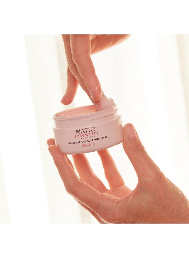 Natio Rosewater Hydration Moisture Gel Sleeping Mask - Image 3